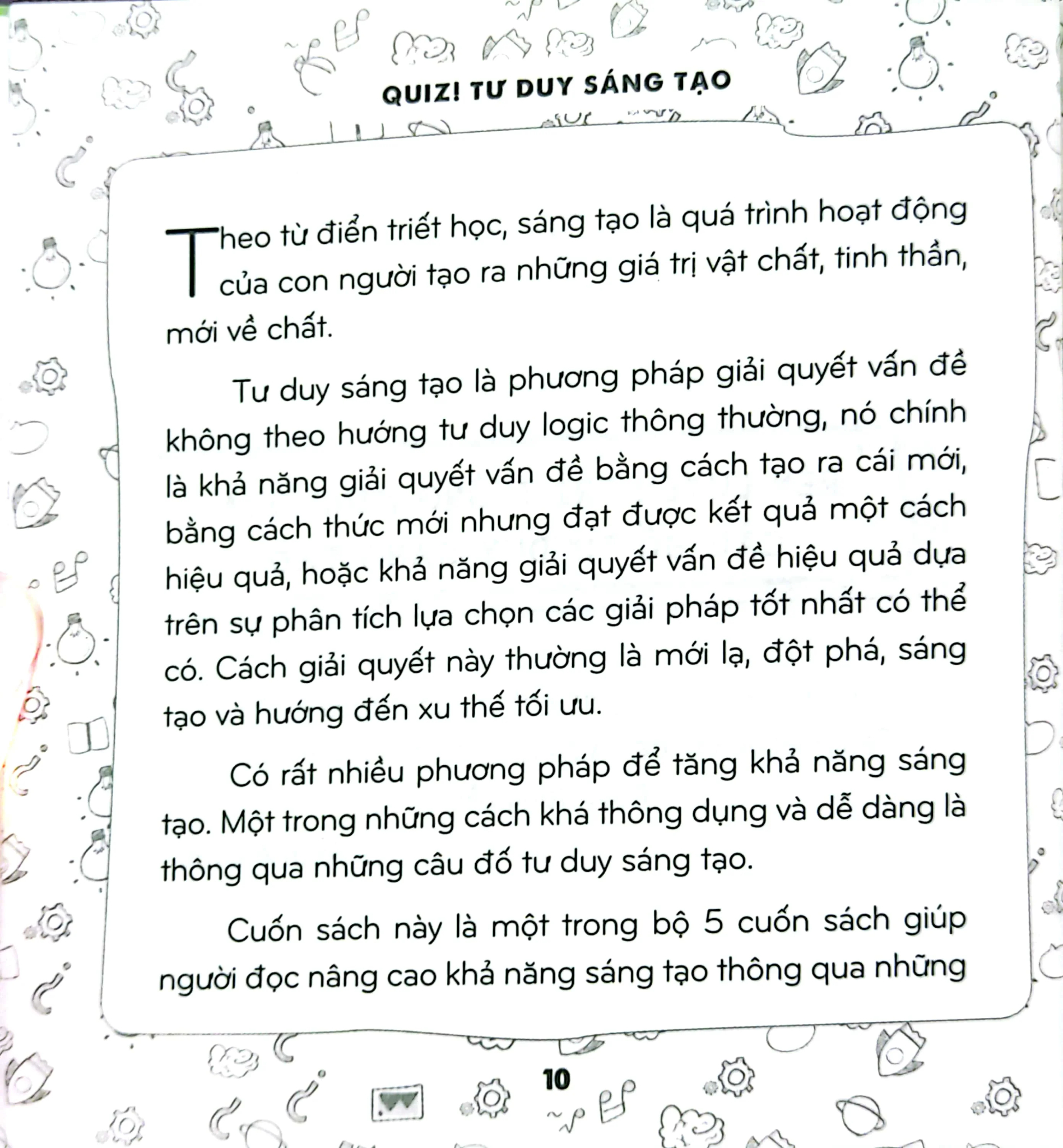 Quiz! Tư Duy Sáng Tạo - 100 Câu Hỏi Thể Dục Trí Não - Einstein books