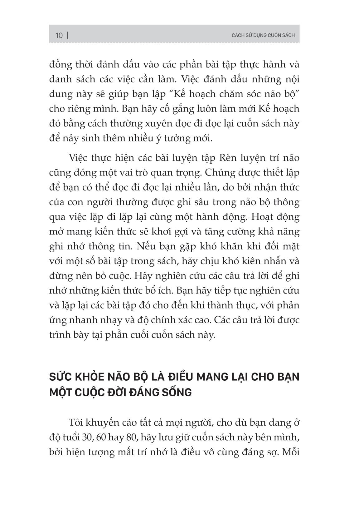 Combo 3 Cuốn Huấn Luyện Não Bộ - Cách Khai Phá Rèn Luyện Và Chăm Sóc Não Bộ ( Huấn Luyện Não Bộ Học Siêu Tốc + Lập Trình Não Bộ + Trí Nhớ Minh Mẫn )