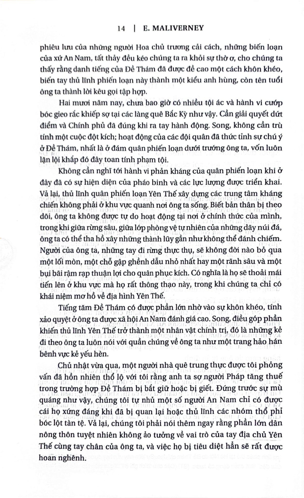 Đề Thám - Thời kỳ huy hoàng - E. Maliverney