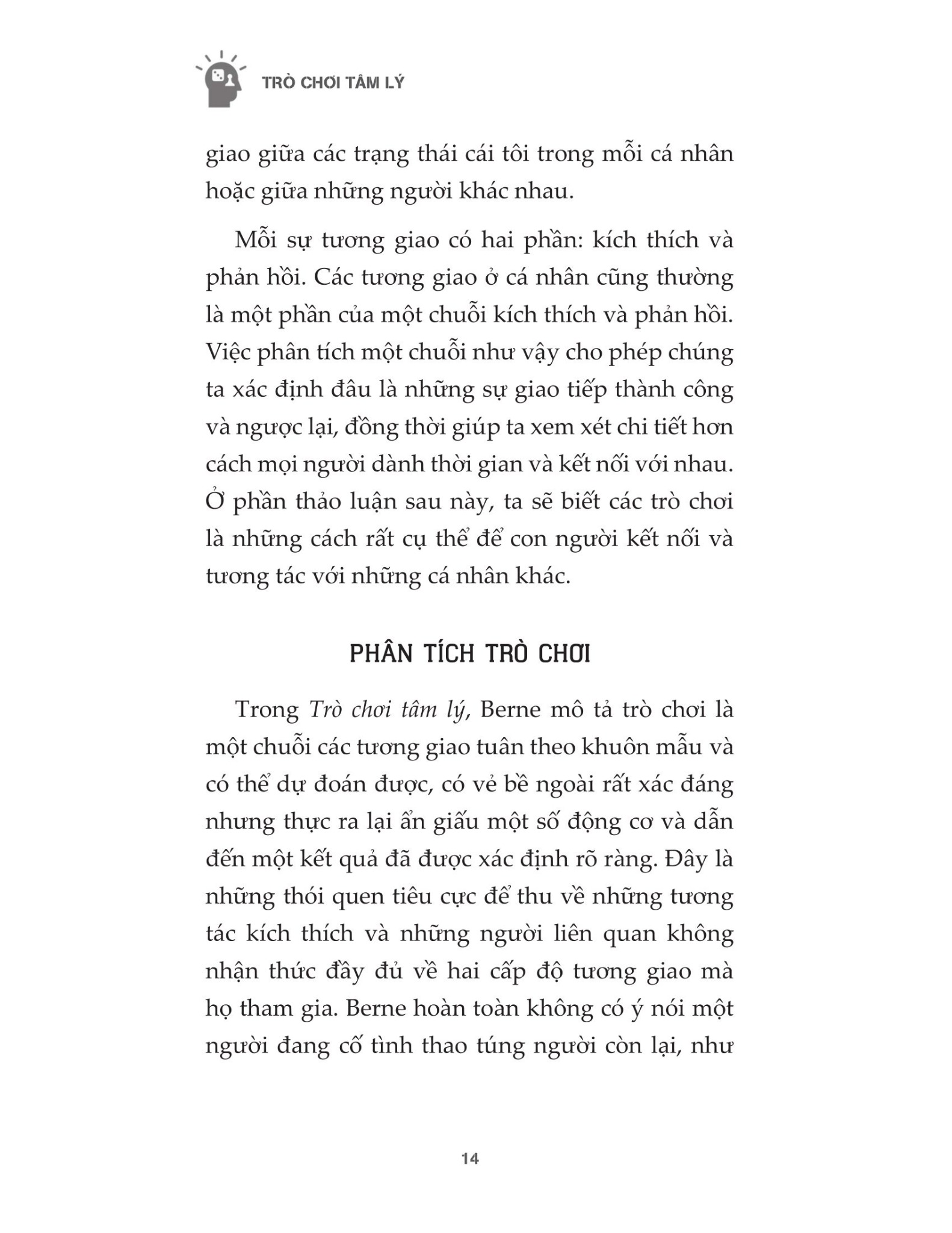 Trò Chơi Tâm Lý - Eric Berne