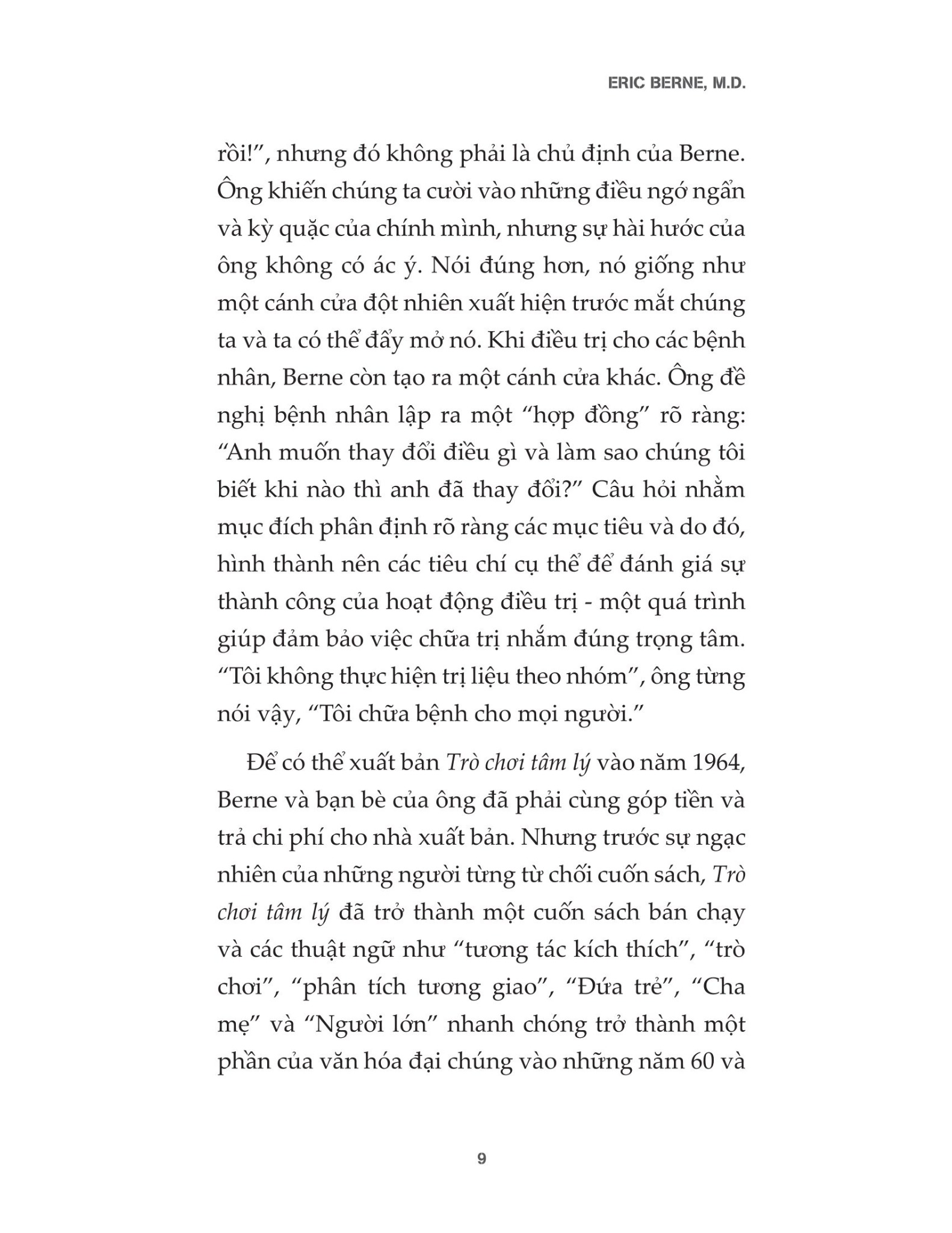 Trò Chơi Tâm Lý - Eric Berne