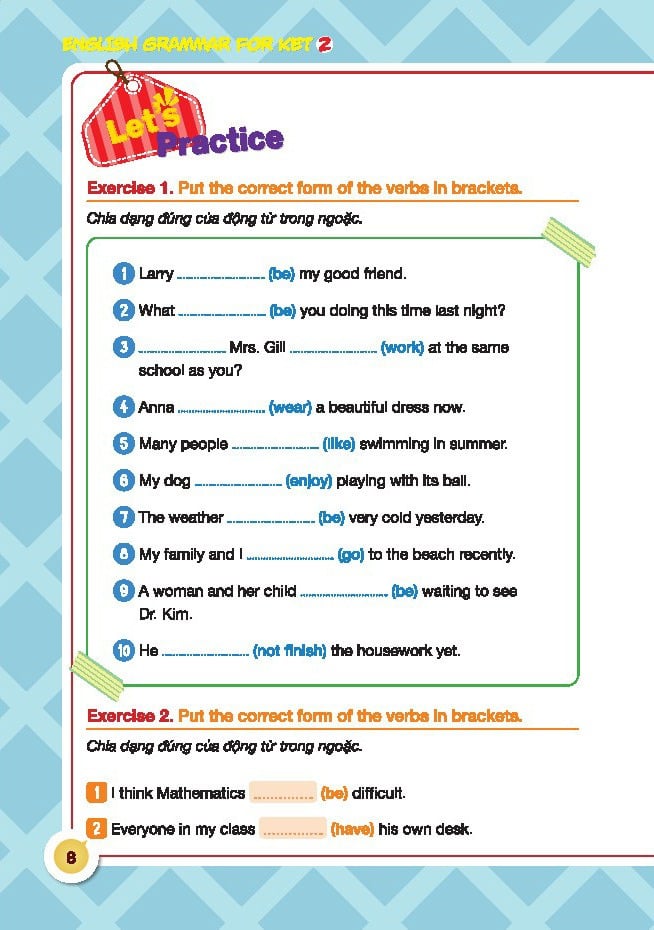 English Grammar For Ket 2 - Có Đáp Án - Nhiều Tác Giả