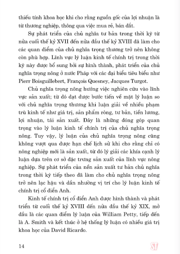 Giáo Trình Kinh Tế Chính Trị Mác – Lenin (Dành Cho Bậc Đại Học Hệ Không Chuyên Lý Luận Chính Trị) - Bộ GD&DT