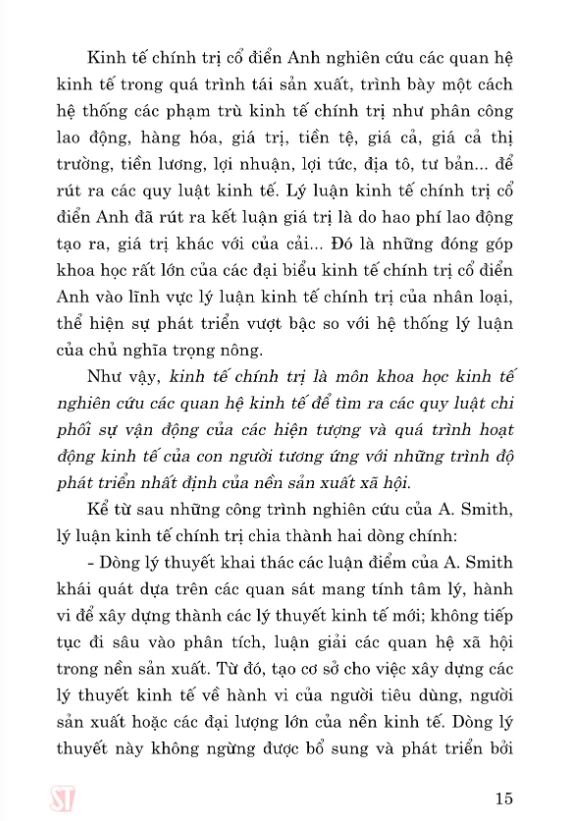 Giáo Trình Kinh Tế Chính Trị Mác – Lenin (Dành Cho Bậc Đại Học Hệ Không Chuyên Lý Luận Chính Trị) - Bộ GD&DT