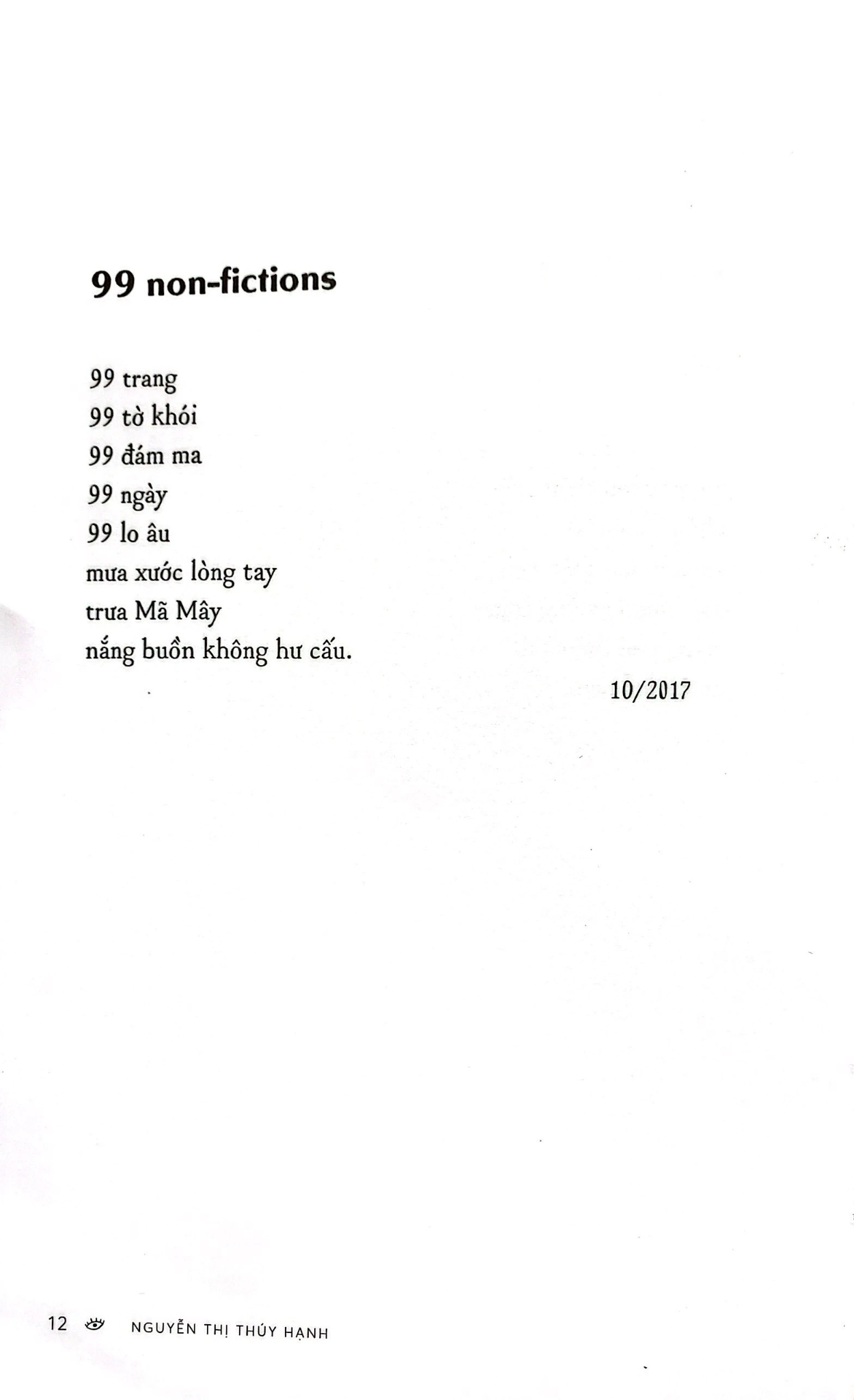 Văn Học Vết Thâm - Nguyễn Thị Thúy Hạnh