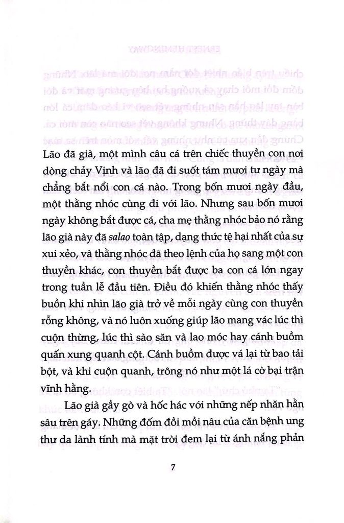 Ông Già Và Biển Cả (Nhã Nam) - 
Ernest Hemingway