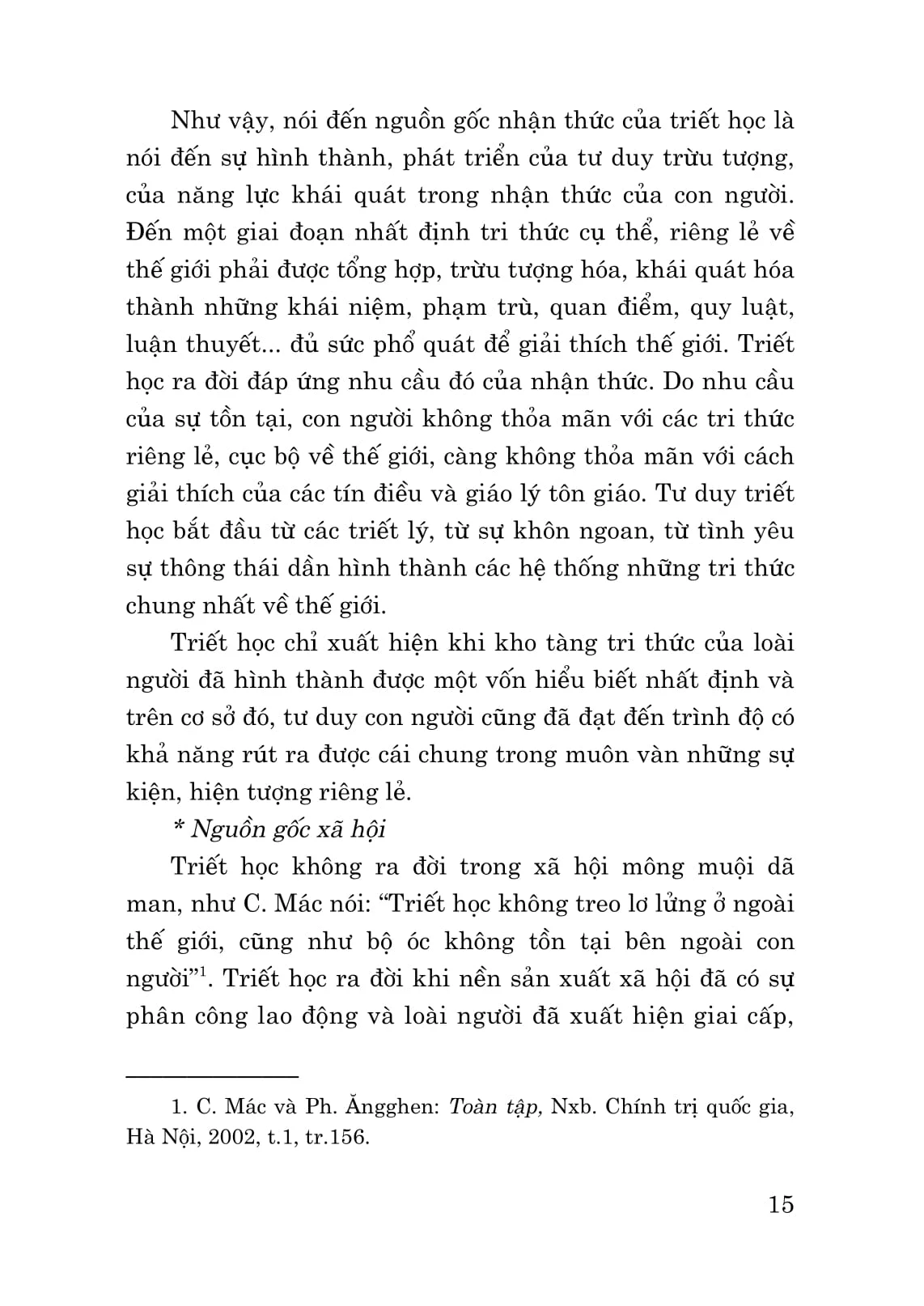 Giáo Trình Triết Học Mác – Lênin (Dành Cho Bậc Đại Học Hệ Không Chuyên Lý Luận Chính Trị) (Tái Bản Có Sử Chữa, Bổ Sung) - Bộ GD&DT