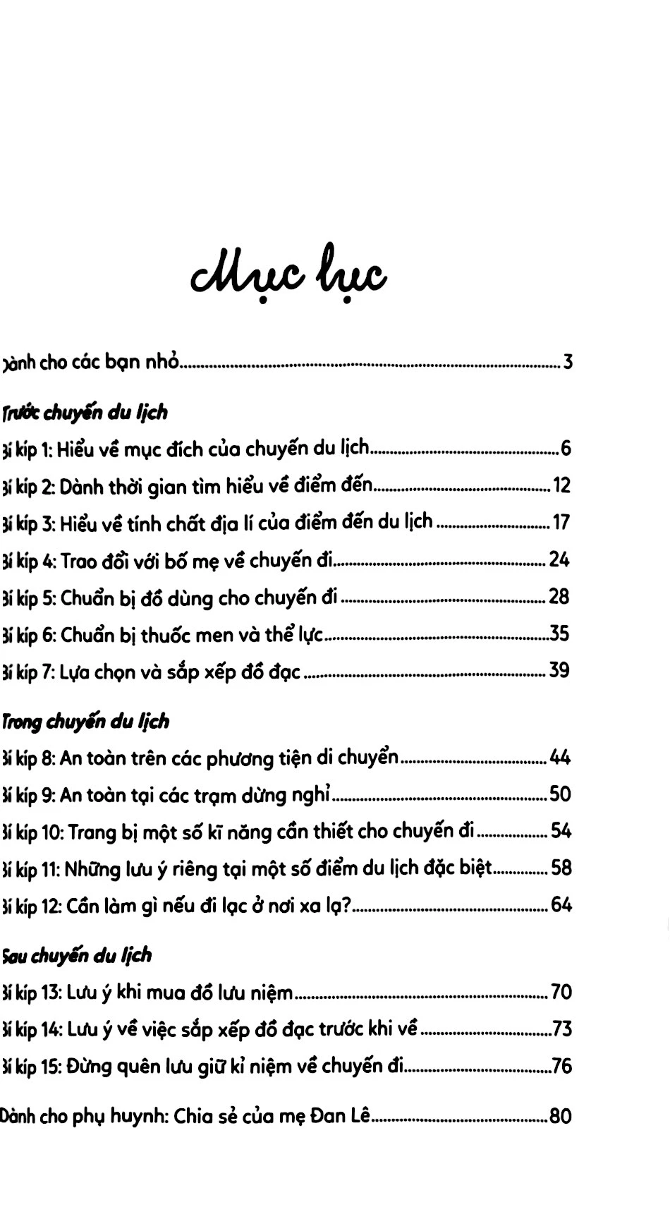 15 Bí Kíp Giúp Tớ An Toàn - Cẩm Nang An Toàn Du Lịch - Bé Khải Minh, Khải Nguyên, Mẹ Đan Lê