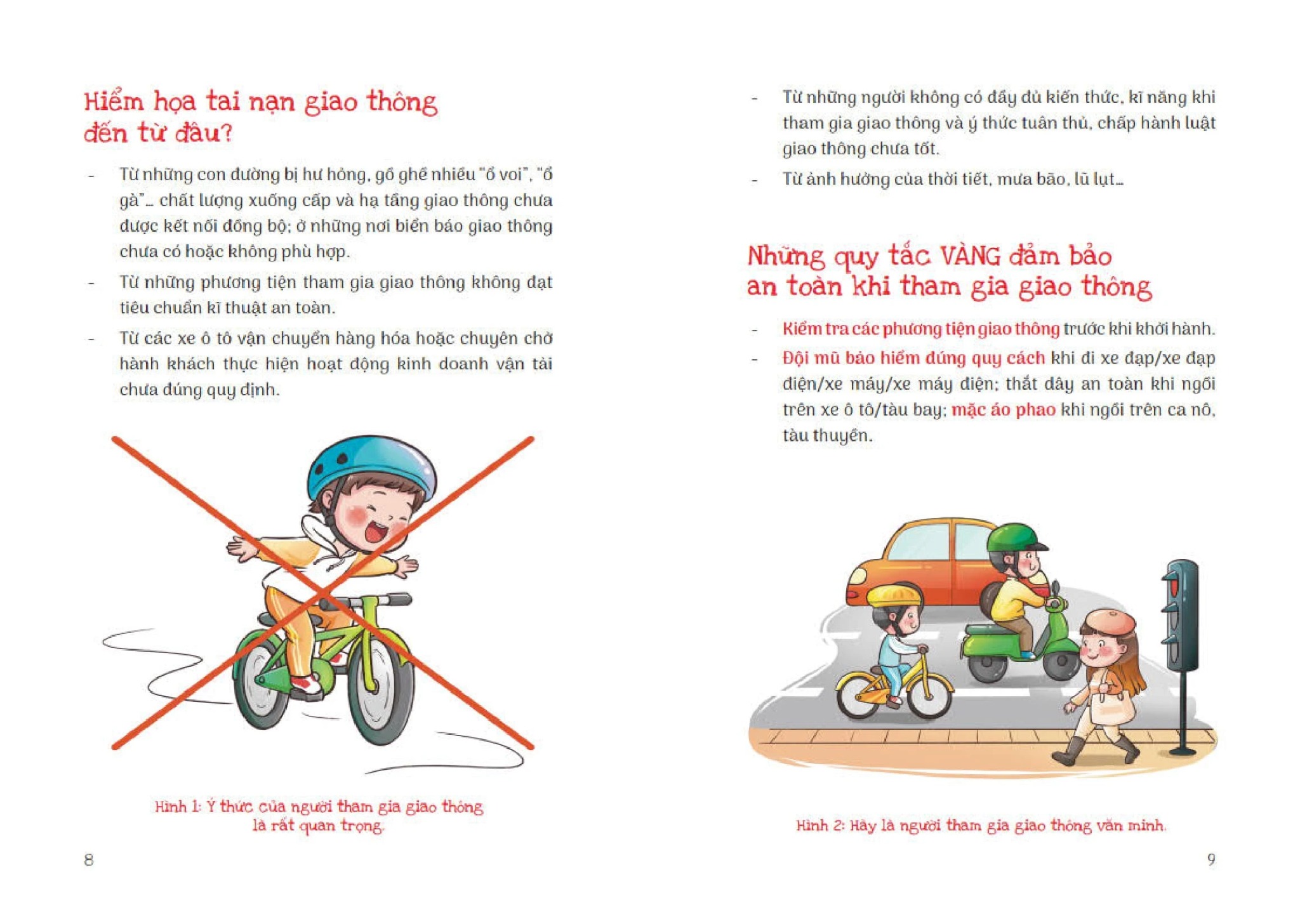 15 Bí Kíp Giúp Tớ An Toàn - Cẩm Nang An Toàn Giao Thông - Nguyễn Thị Thanh Thủy
