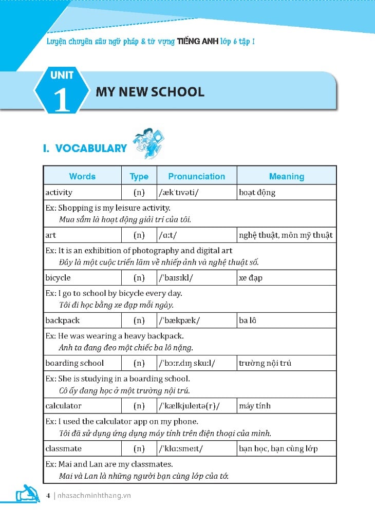 Global Success - Luyện Chuyên Sâu Ngữ Pháp Và Từ Vựng Tiếng Anh Lớp 6 - Tập 1 - Đại Lợi, Hằng Nguyễn