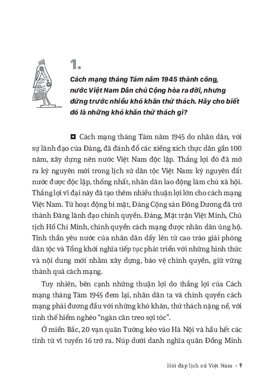 Hỏi Đáp Lịch Sử Việt Nam - Tập 7 - Cuộc Kháng Chiến Chống Pháp Lần Thứ Hai (1945-1954) - Nhóm Nhân Văn Trẻ