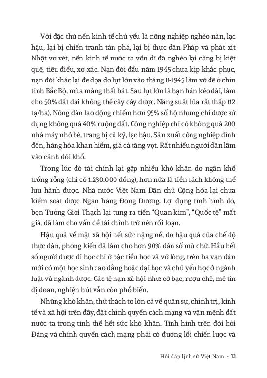 Hỏi Đáp Lịch Sử Việt Nam - Tập 7 - Cuộc Kháng Chiến Chống Pháp Lần Thứ Hai (1945-1954) - Nhóm Nhân Văn Trẻ