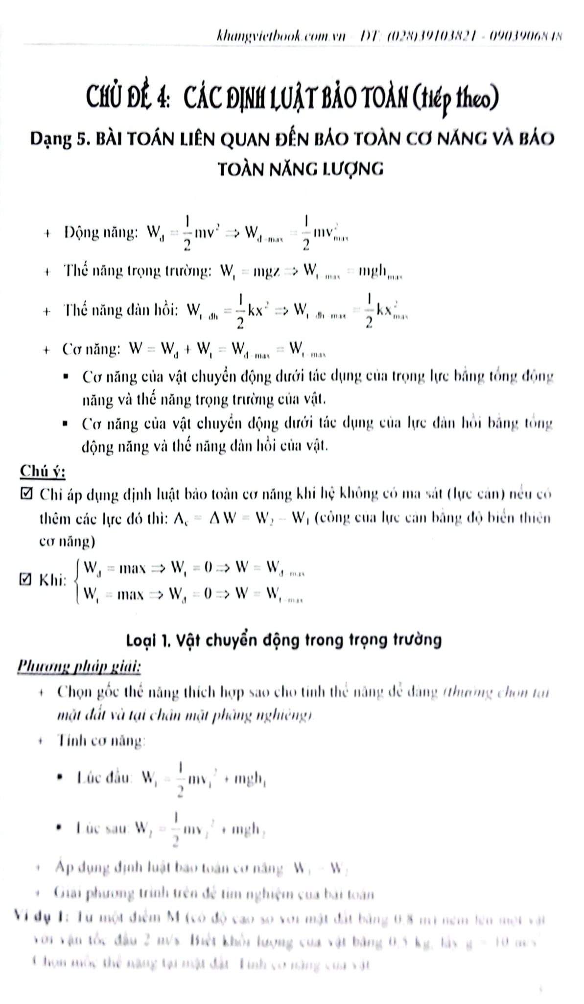 Phương Pháp Tư Duy Sáng Tạo Trong Giải Nhanh Bồi Dưỡng Học Sinh Giỏi Vật Lí 10 Tập 3 - Trịnh Minh Hiệp