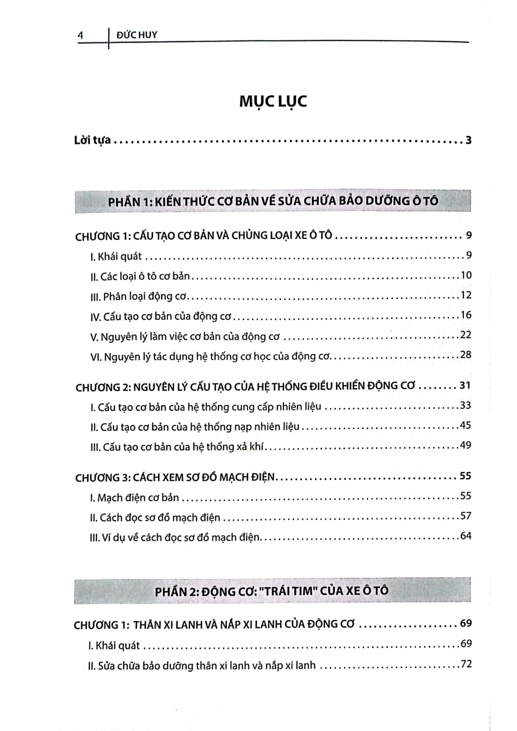 Kỹ Thuật Sửa Chữa Ô Tô Nâng Cao - Đức Huy