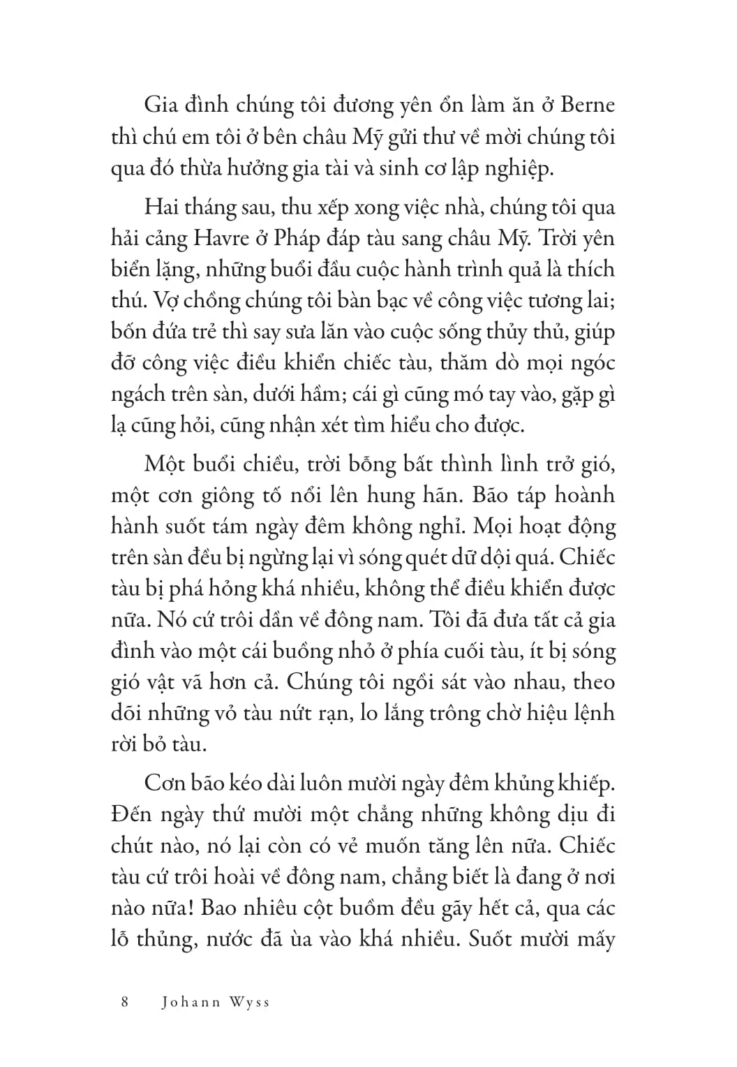Văn Học Thụy Sỹ - Lớn Lên Trên Đảo Vắng - Johann Wyss
