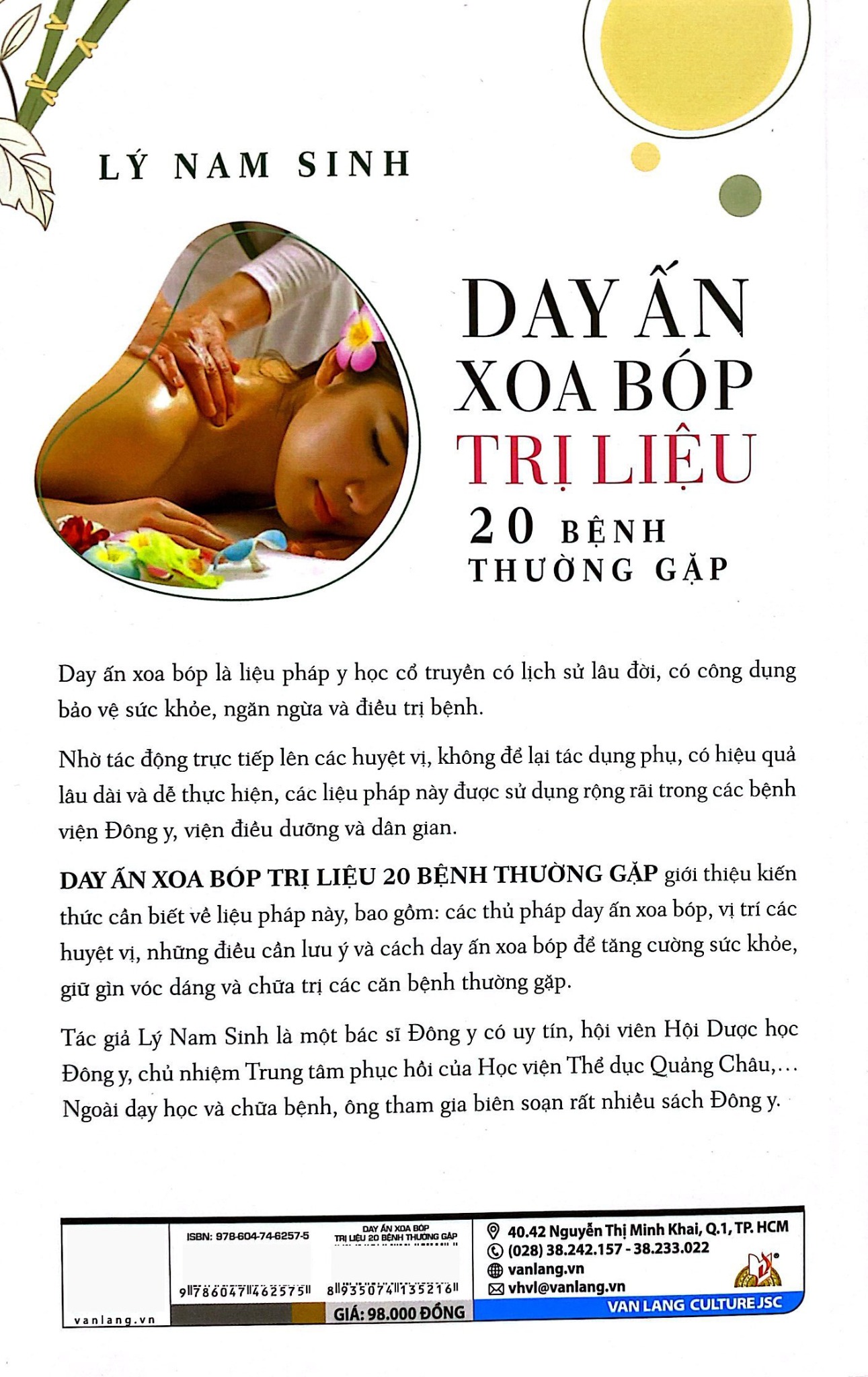 Day Ấn Xoa Bóp Trị Liệu 20 Bệnh Thường Gặp - Lý Nam Sinh