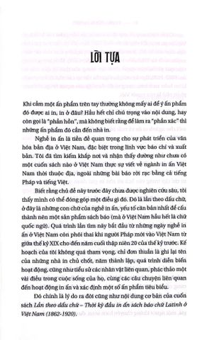  Lần Theo Dấu Chữ - Thời Kỳ Đầu In Ấn Sách Báo Chữ Latinh Ở Việt Nam (1862-1920) - Trịnh Hùng Cường 