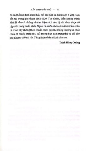  Lần Theo Dấu Chữ - Thời Kỳ Đầu In Ấn Sách Báo Chữ Latinh Ở Việt Nam (1862-1920) - Trịnh Hùng Cường 
