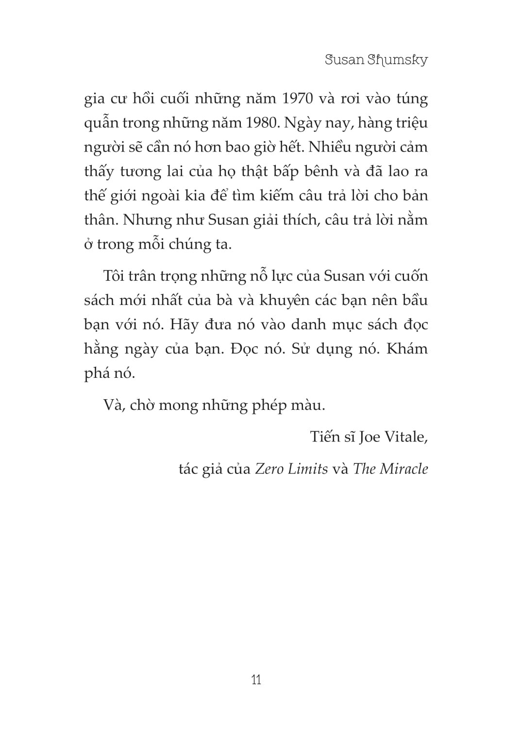Tâm Thức Thịnh Vượng - Susan Shumsky