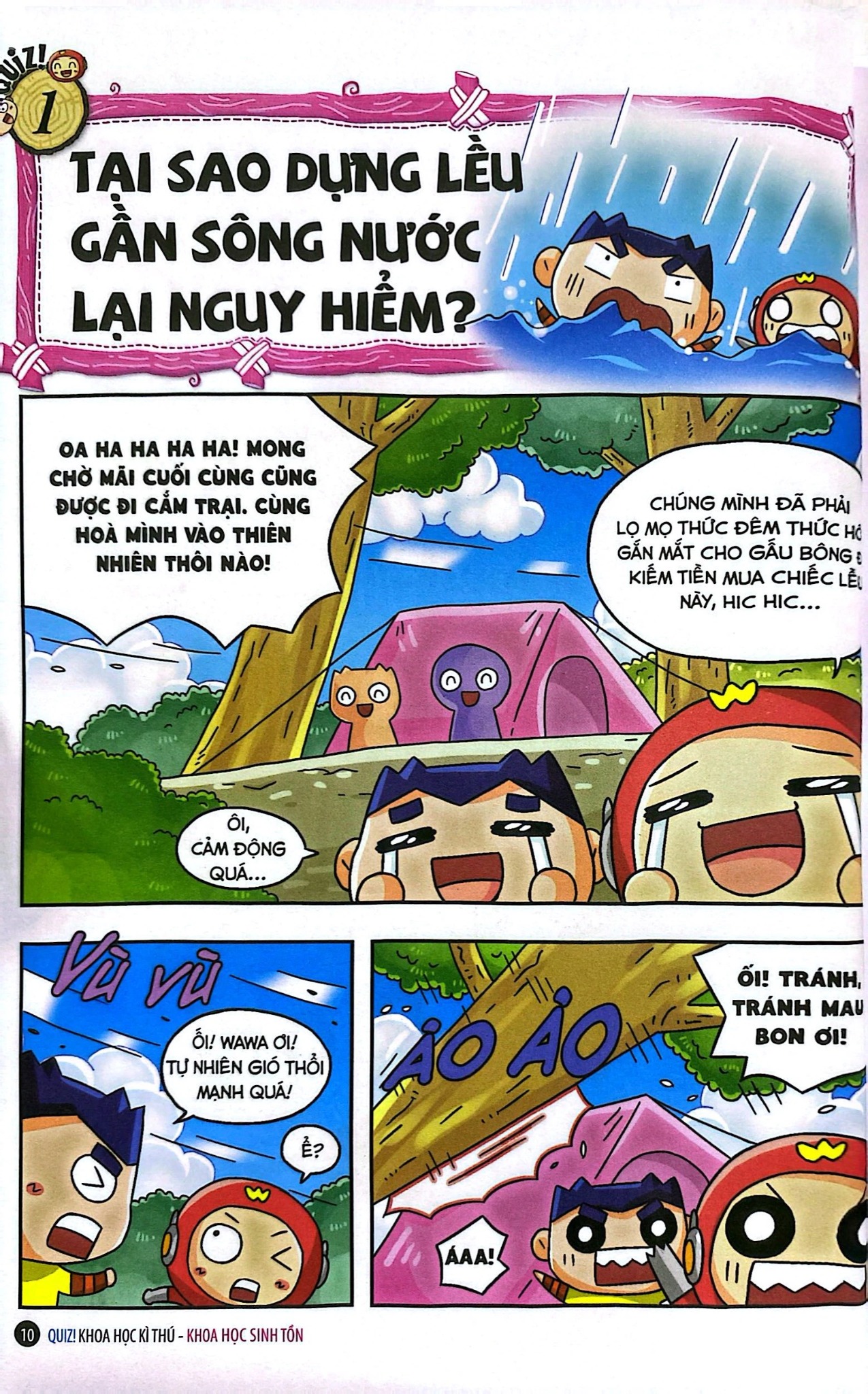 Quiz! Khoa Học Kì Thú - SOS Khoa Học Sinh Tồn - Kwon, Chan Ho, Cha, Hyun Jin