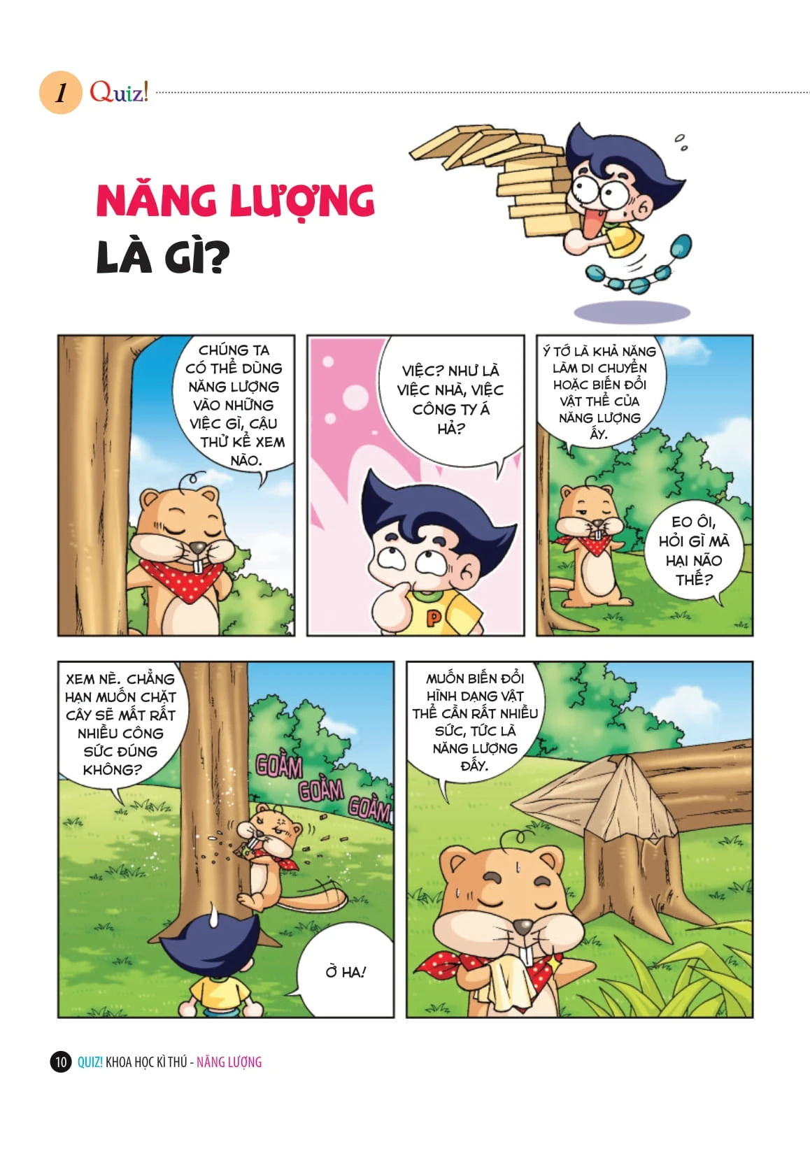 Quiz! Khoa Học Kì Thú - Năng Lượng - An, Young-joo, Yoon, Hyun Woo