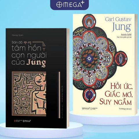  Combo 2 Quyển Của Carl Jung: Bản Đồ Tâm Hồn Con Người Của Jung + Hồi Ức, Giấc Mơ, Suy Ngẫm 