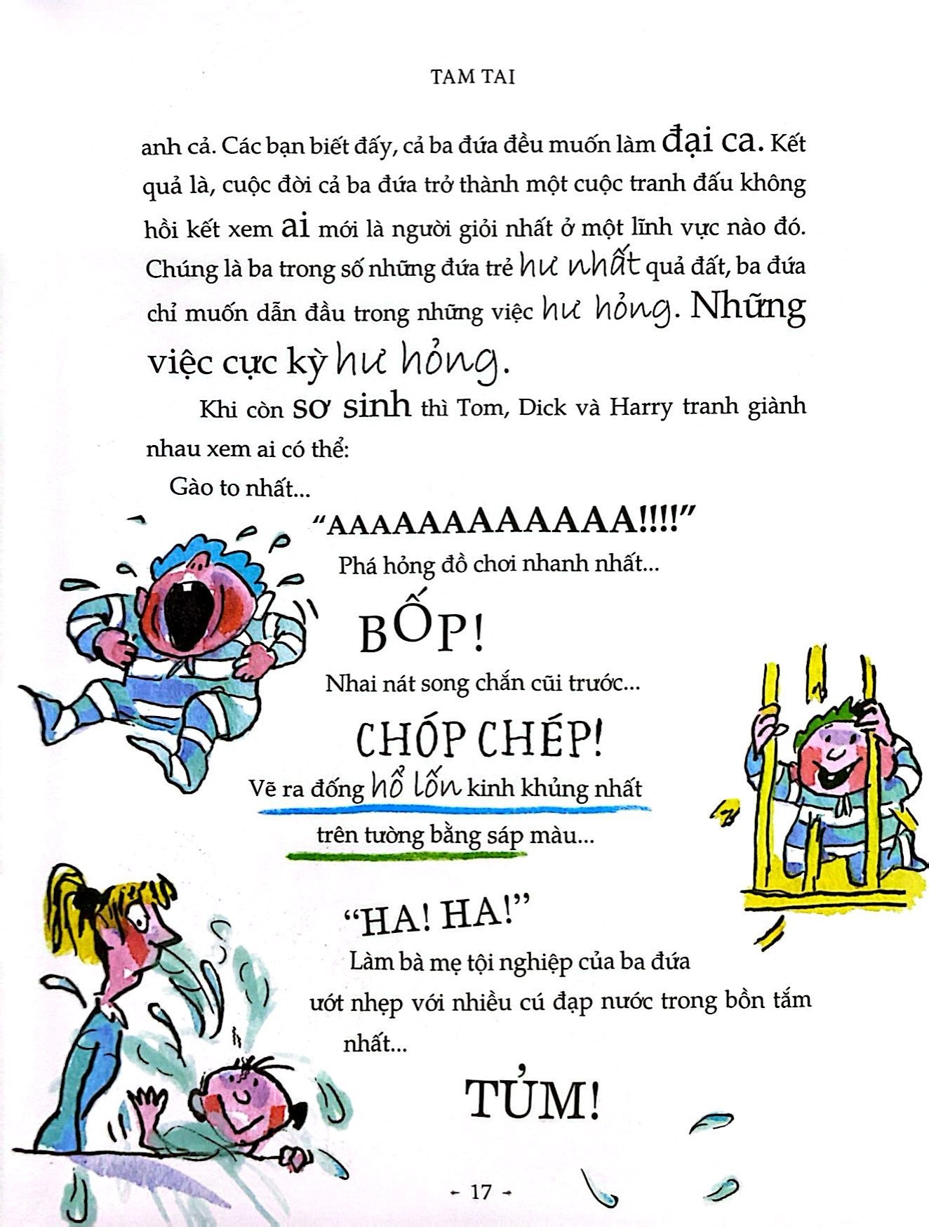 Lũ Trẻ Hư Nhất Quả Đất - Tập 3 - David Walliams