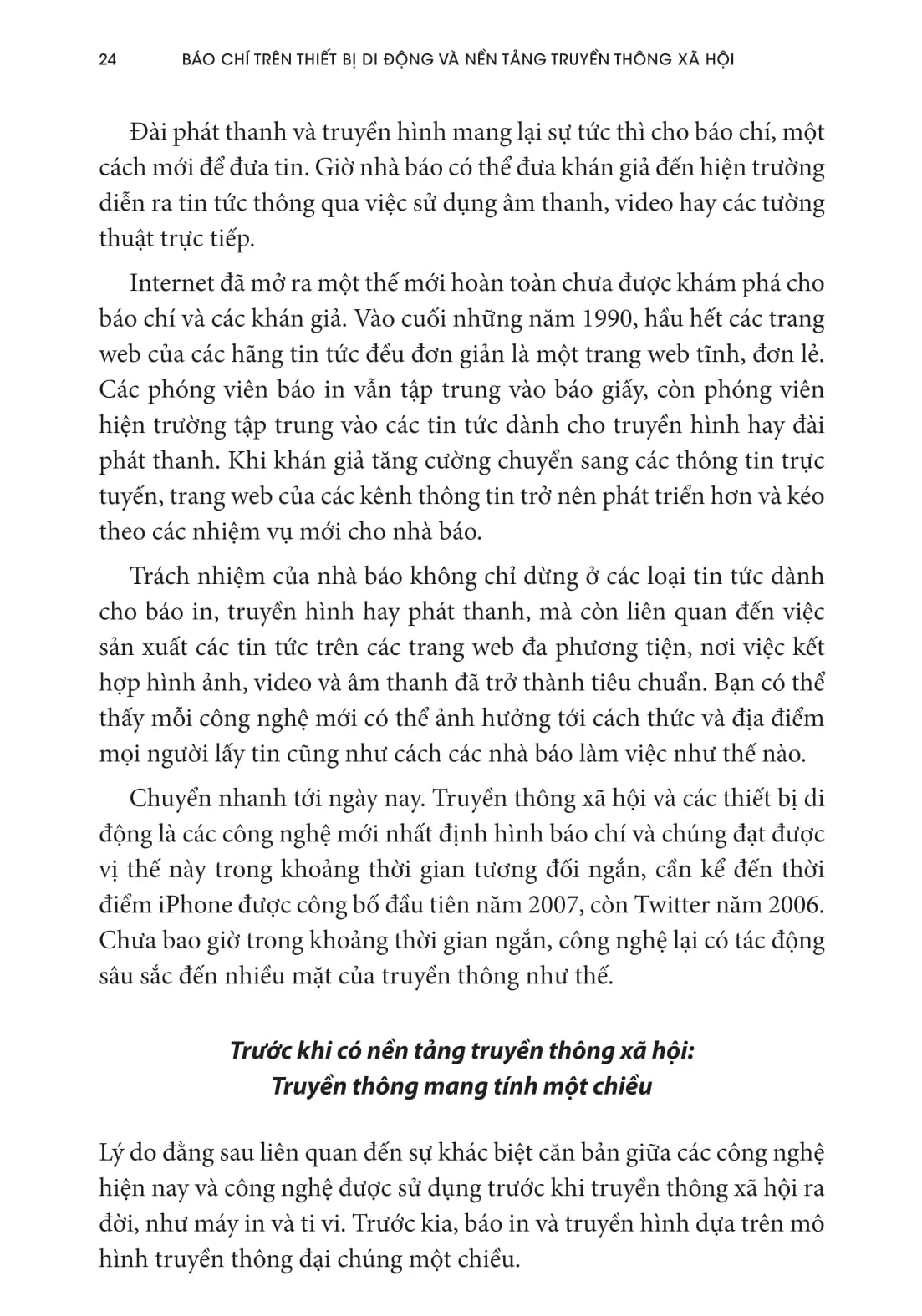 Báo Chí Trên Thiết Bị Di Động Và Nền Tảng Truyền Thông Xã Hội - Anthony Adornato