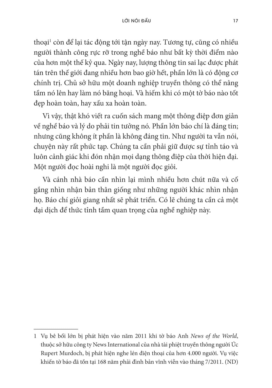 Hướng Dẫn Sử Dụng Tin Tức - Tin Vào Đâu Trong Một Thế Giới Ngập Tràn Tin Giả - Alan Rusbridger
