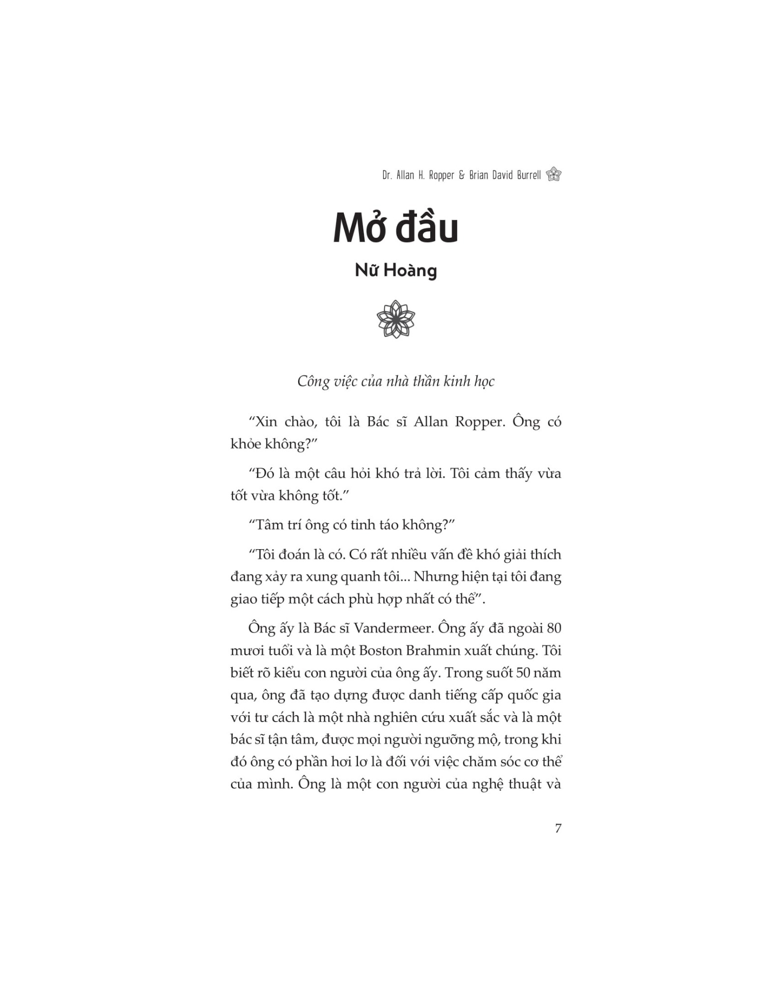 Tâm Trí Tự Chữa Lành - DR Allan H. Ropper, Brian David Burrell