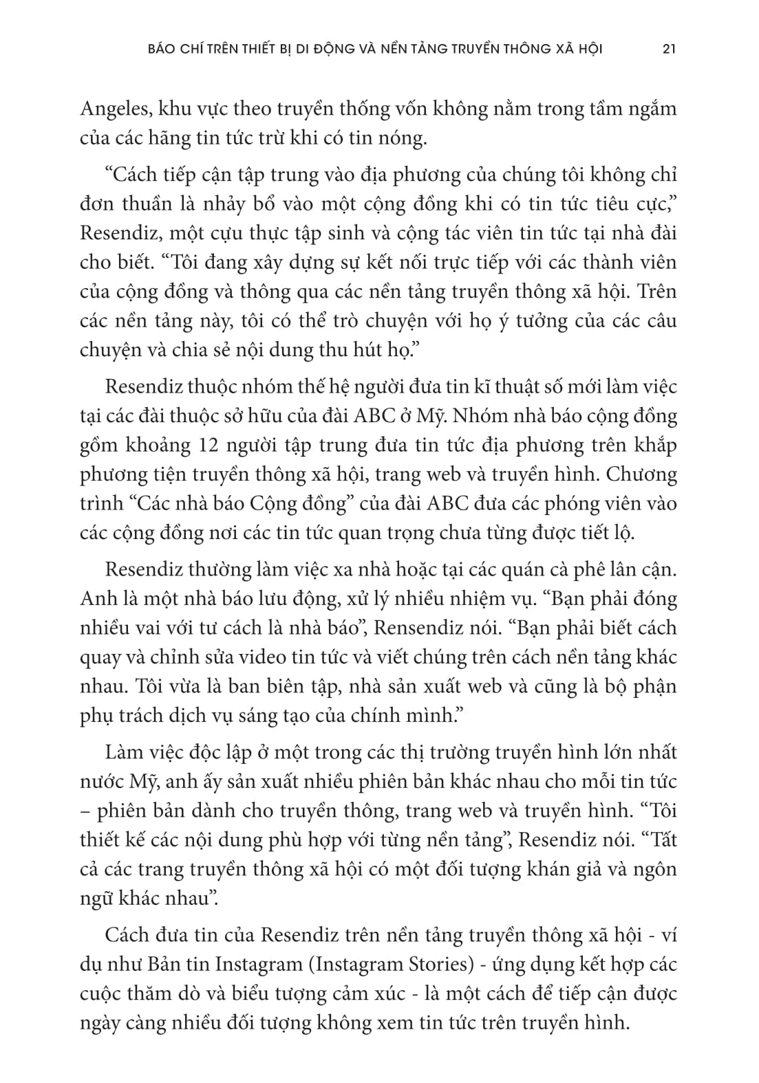 Báo Chí Trên Thiết Bị Di Động Và Nền Tảng Truyền Thông Xã Hội - Anthony Adornato