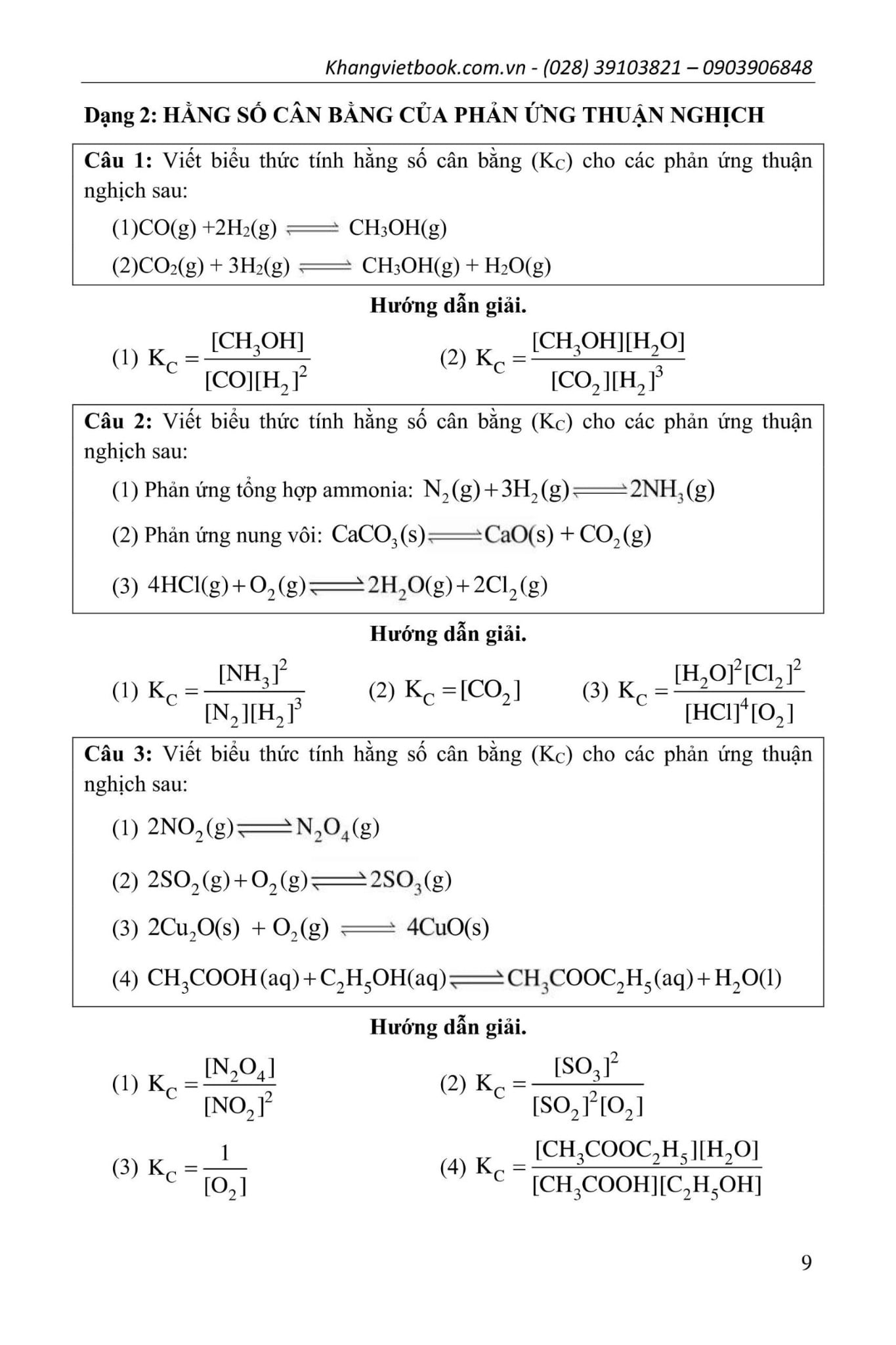 Phương Pháp Tư Duy Hóa Học 11 - Nhiều Tác Giả