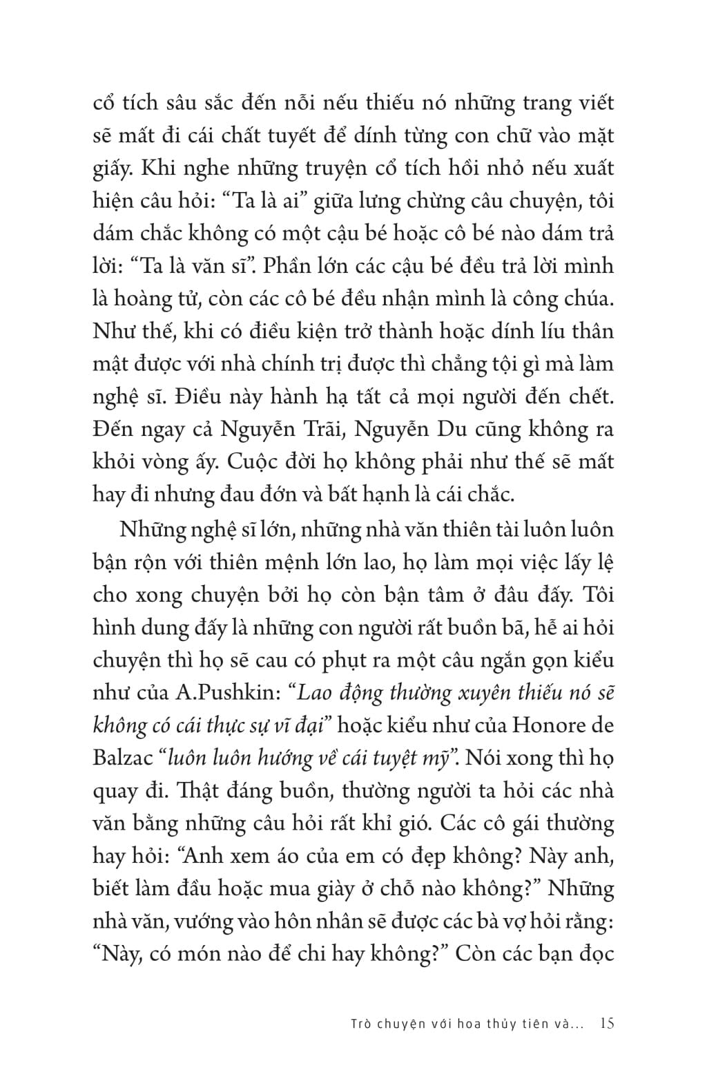 Trò Chuyện Với Hoa Thủy Tiên Và... - Nguyễn Huy Thiệp