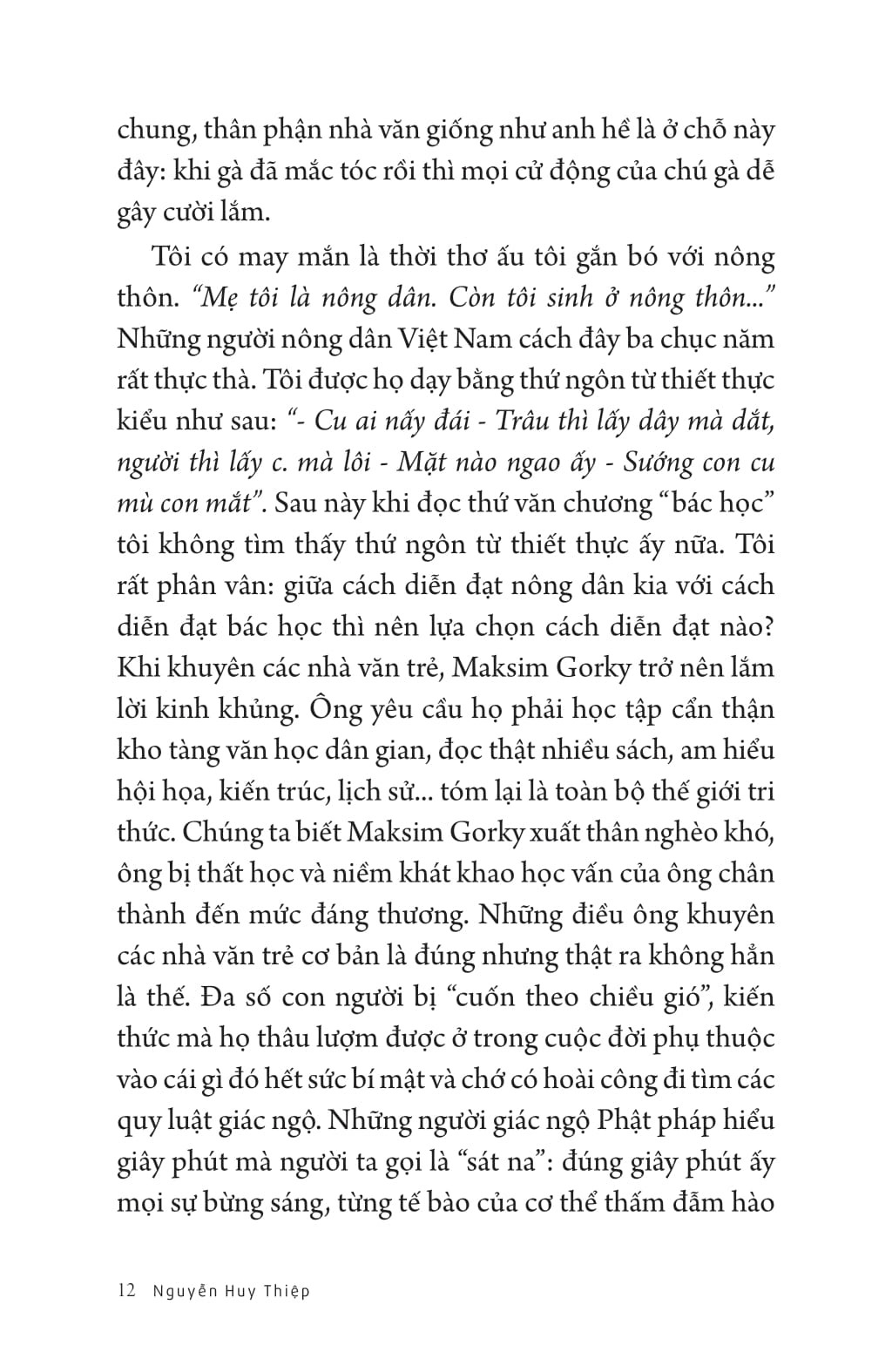 Trò Chuyện Với Hoa Thủy Tiên Và... - Nguyễn Huy Thiệp