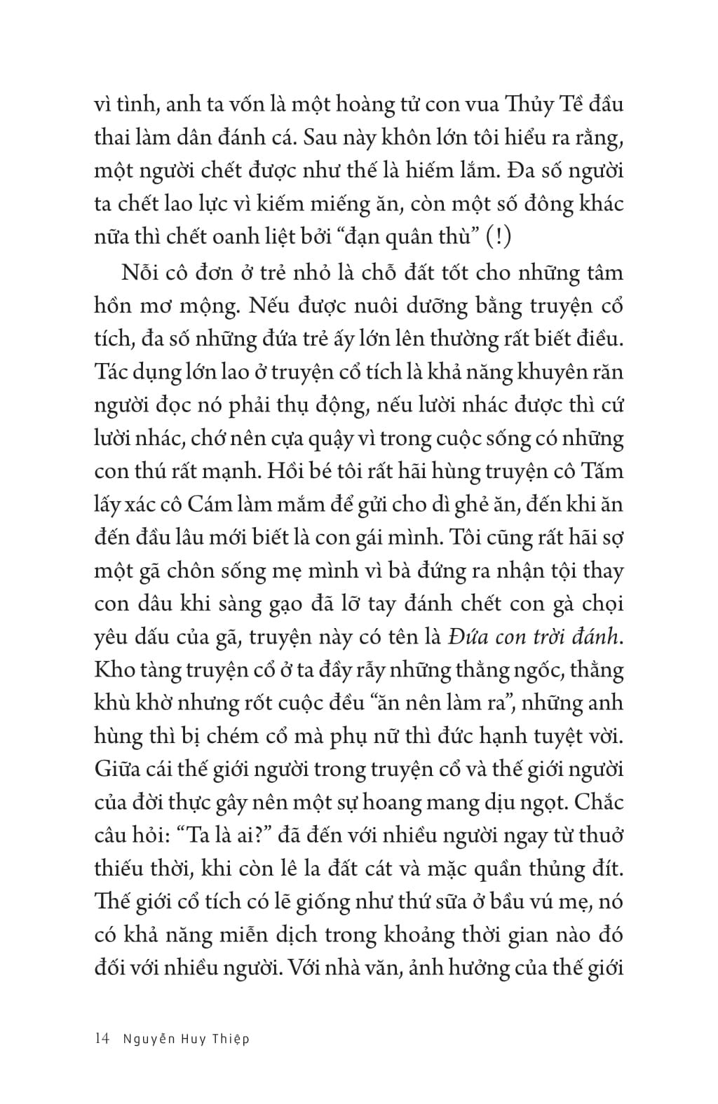 Trò Chuyện Với Hoa Thủy Tiên Và... - Nguyễn Huy Thiệp