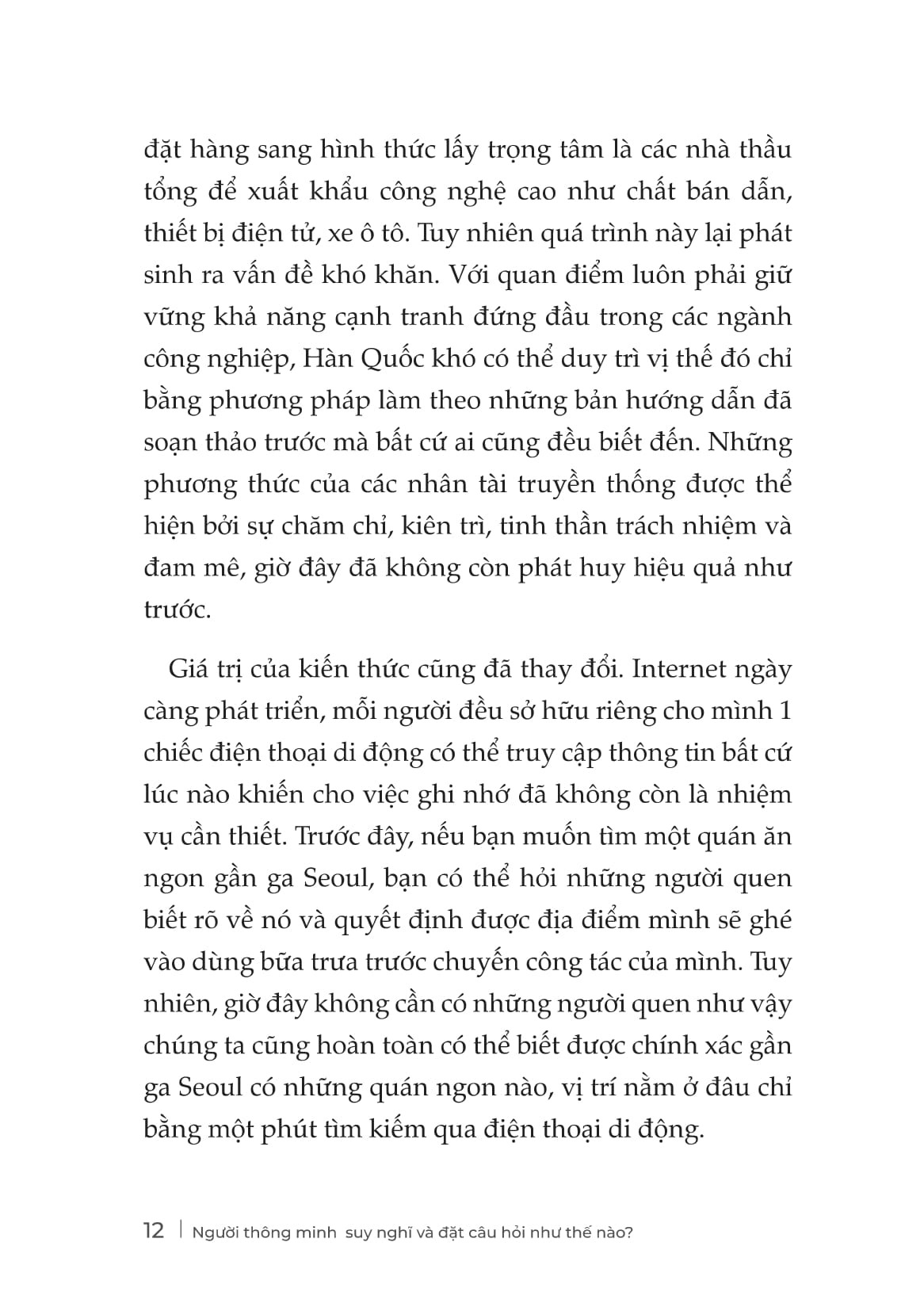 Người Thông Minh Suy Nghĩ Và Đặt Câu Hỏi Như Thế Nào? - Lee Shi Han