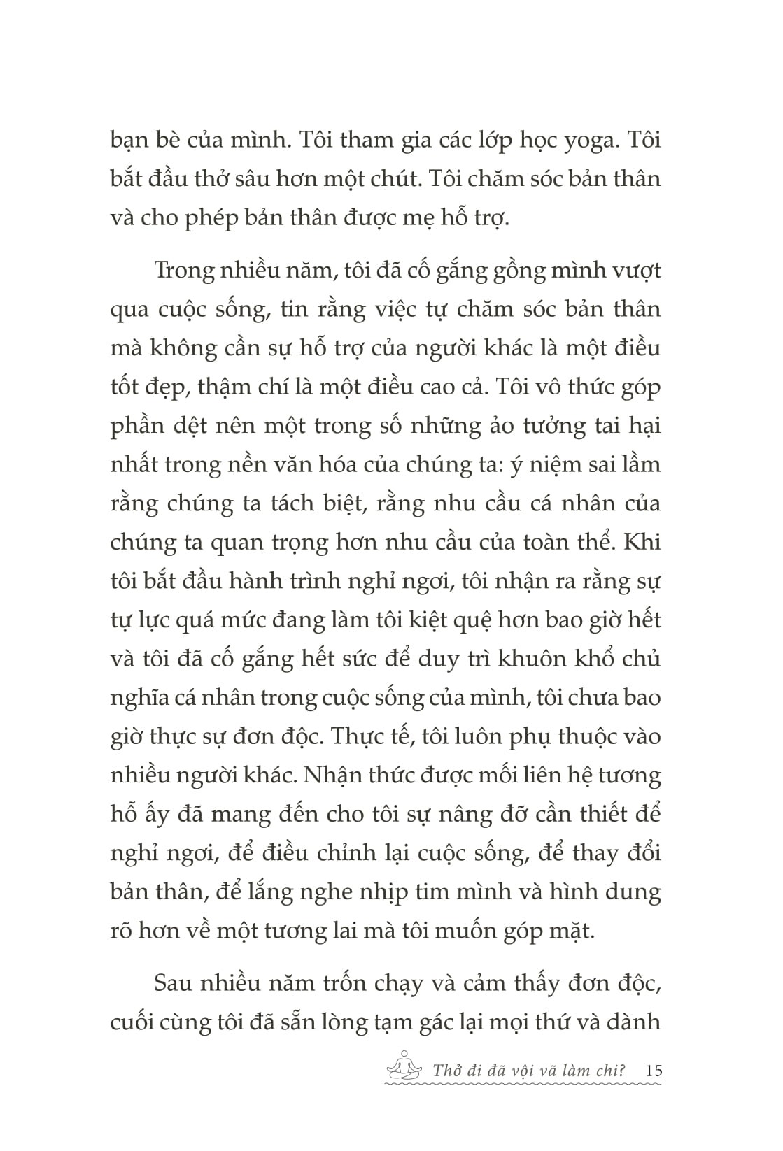 Thở Đi Đã, Vội Vã Làm Chi – Cẩm Nang Chữa Lành Trong Từng Bước Đi - Ashley Neese