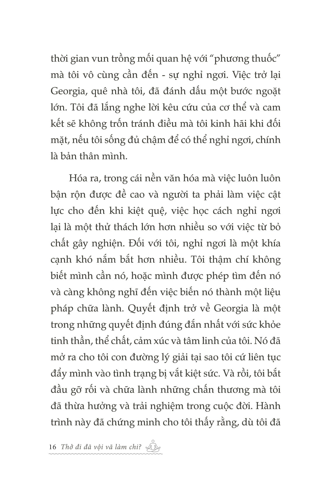 Thở Đi Đã, Vội Vã Làm Chi – Cẩm Nang Chữa Lành Trong Từng Bước Đi - Ashley Neese