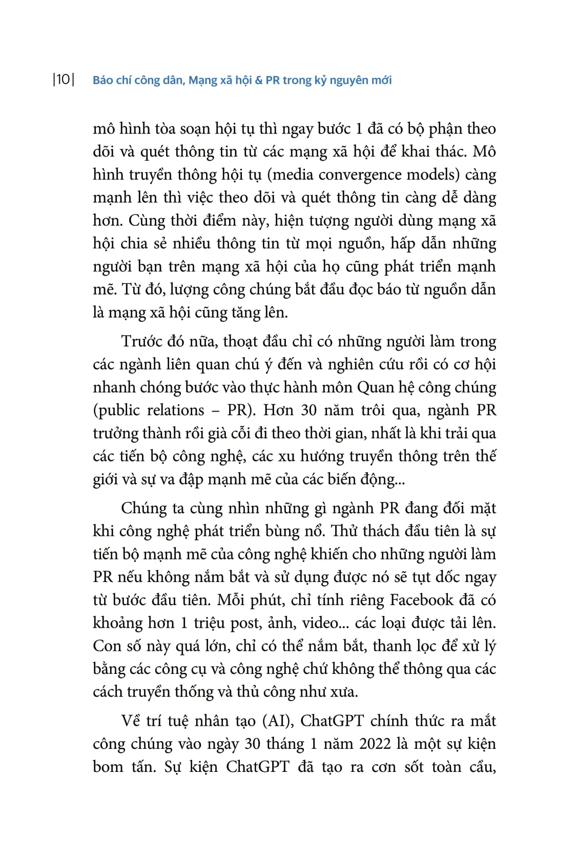 Báo Chí Công Dân, Mạng Xã Hội Và Pr Trong Kỷ Nguyên Mới - Nguyễn Bá Ngọc