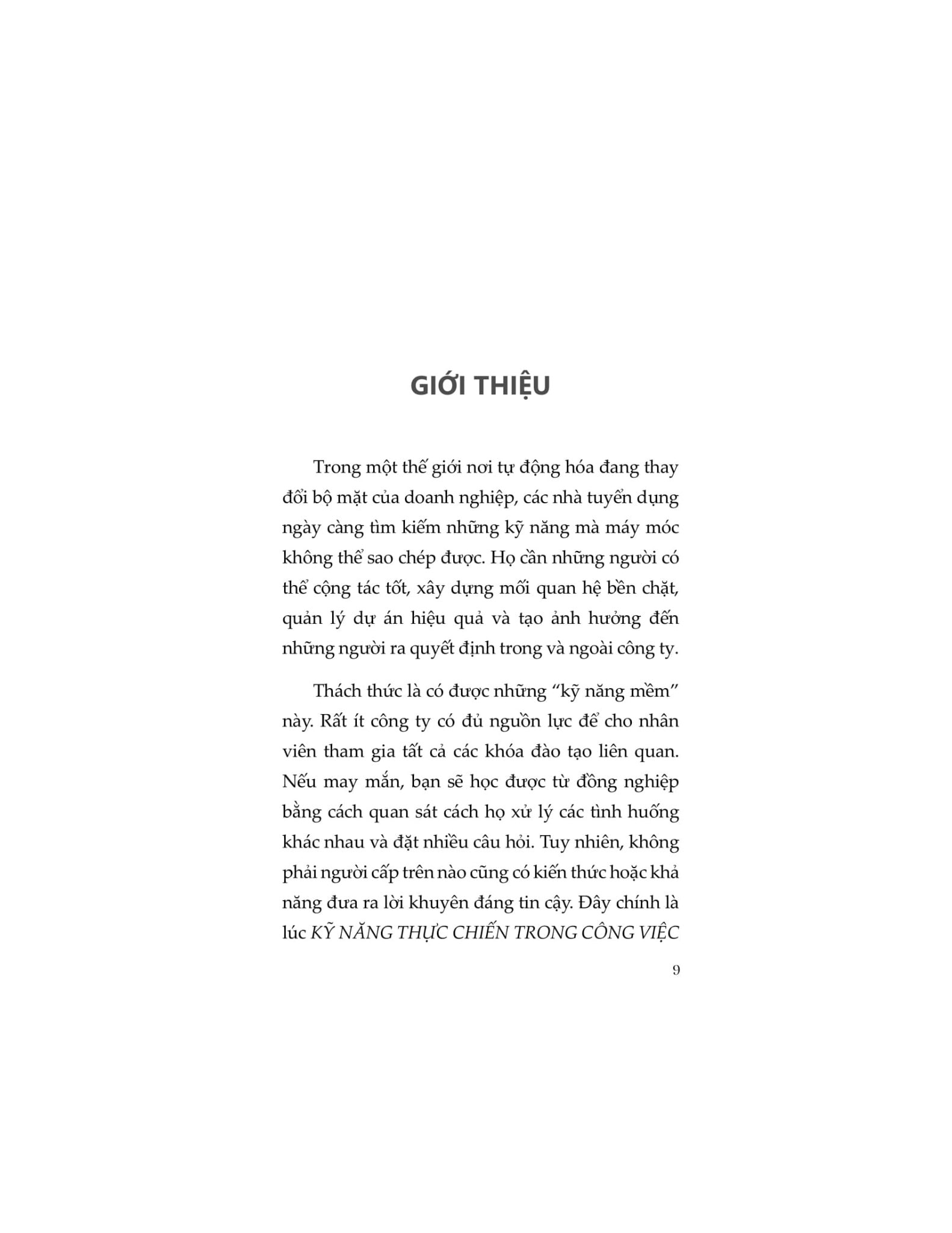 Kỹ Năng Thực Chiến Trong Công Việc - Dan White
