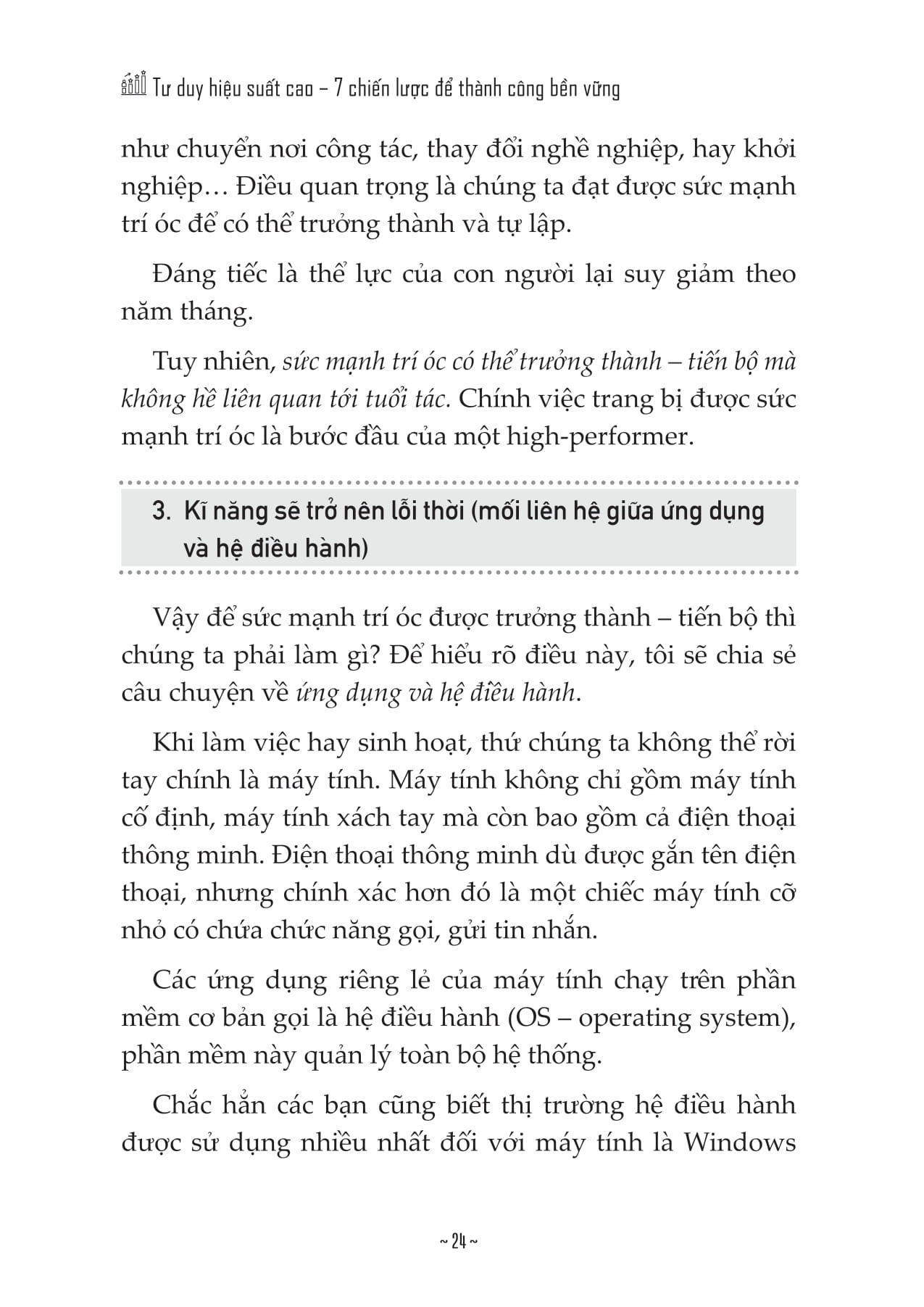 Tư Duy Hiệu Suất Cao – 7 Chiến Lược Để Thành Công Bền Vững - Masumura Takeshi