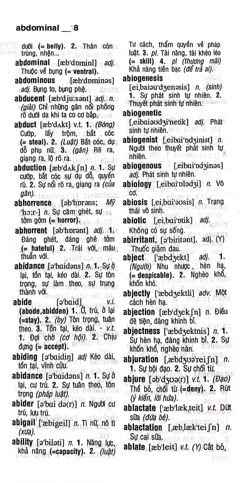 Từ Điển Anh-Việt - English - Vietnamese Dictionary - Trên 145.000 Mục Từ Và Định Nghĩa - Trần Mạnh Tường
