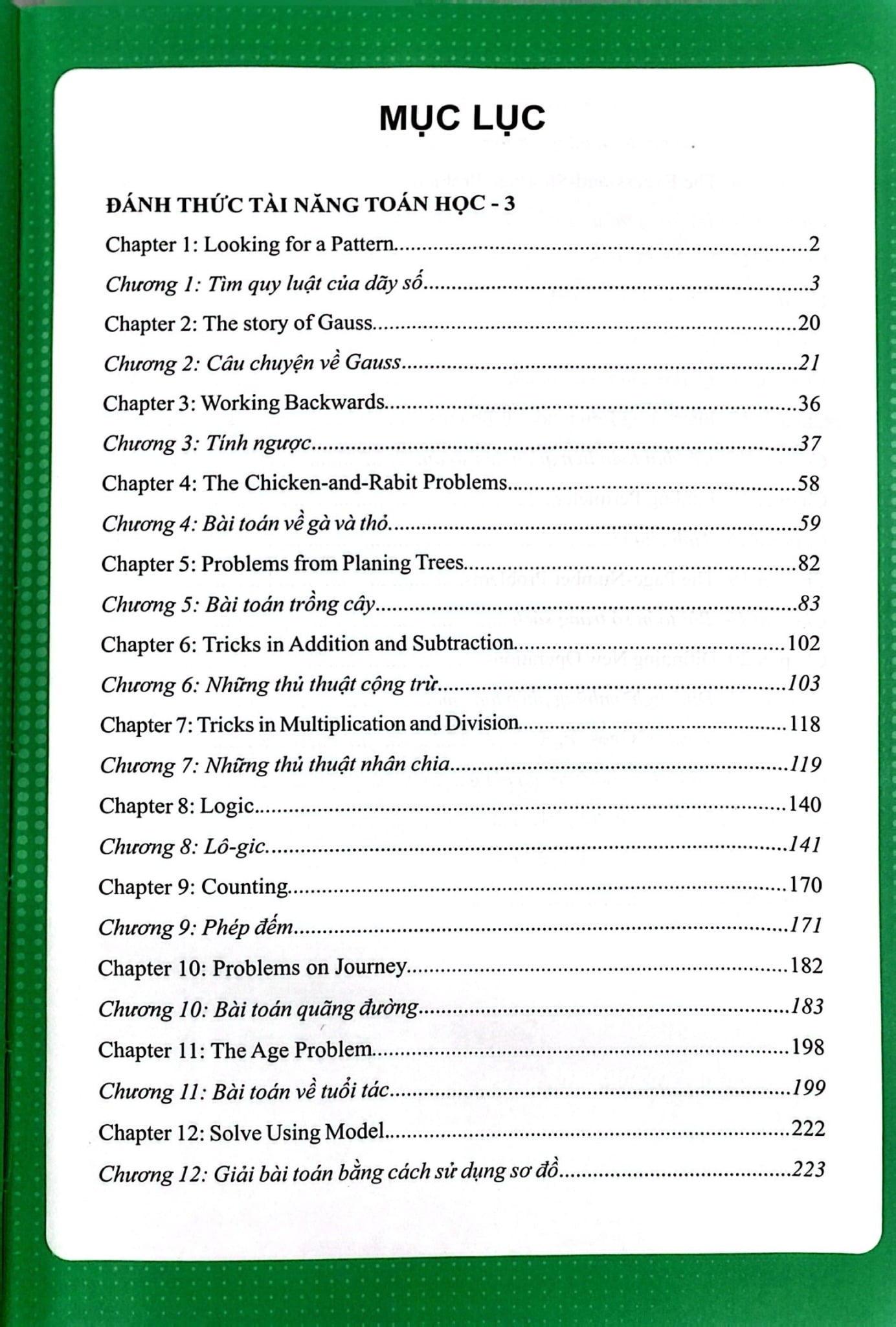Đánh Thức Tài Năng Toán Học Tập 3 (9 - 10 Tuổi) - Terry Chew