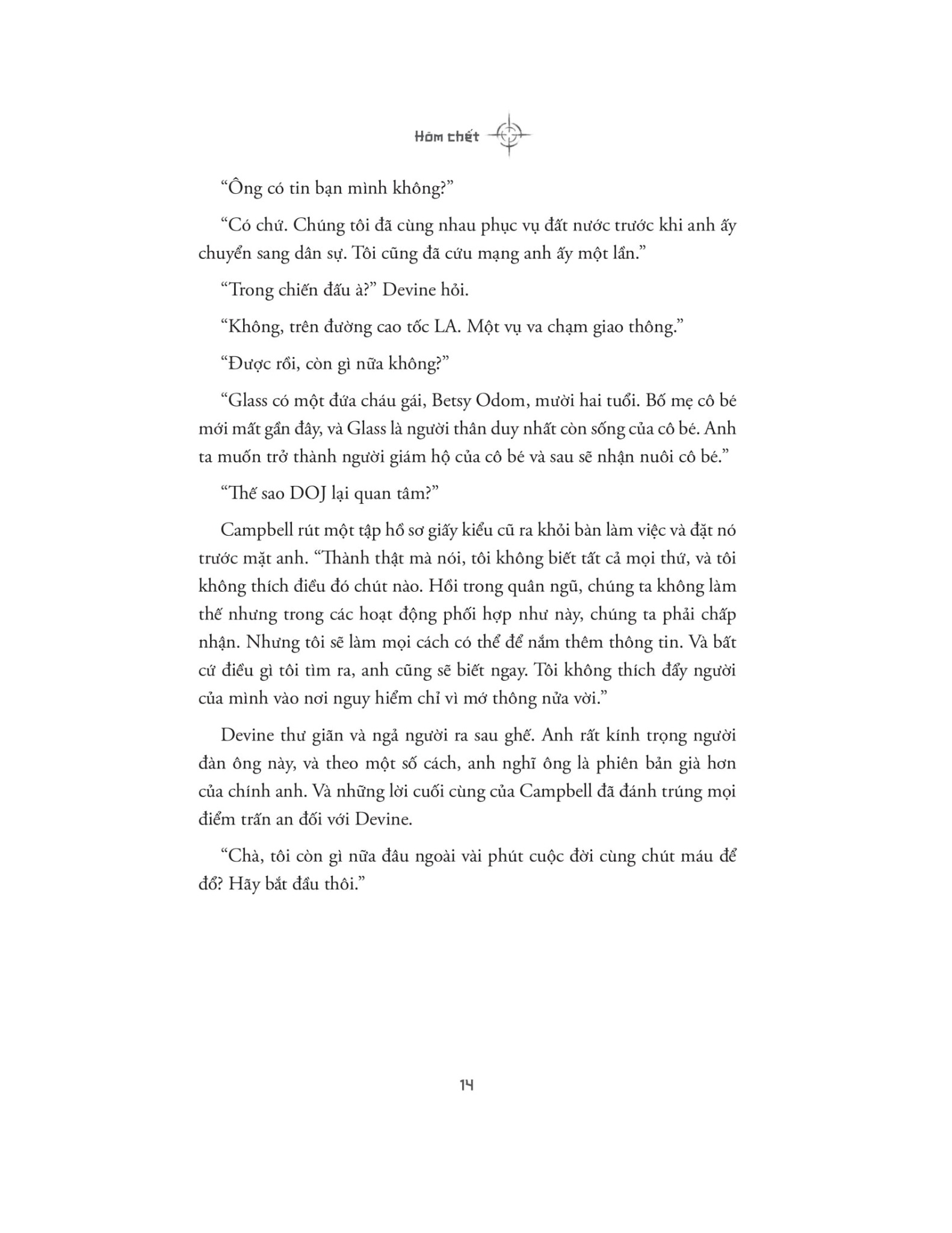 Hõm Chết - David Baldacci - 
David Baldacci