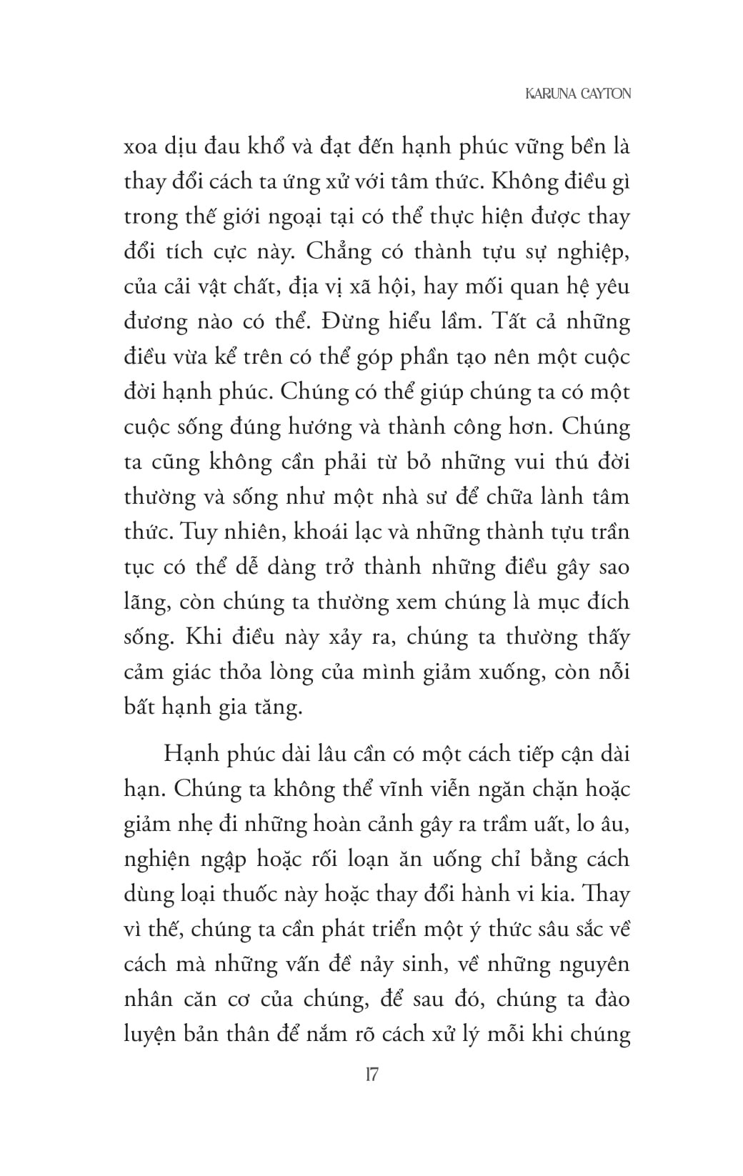Từ Minh Triết Đến Giác Ngộ - 
Karuna Cayton