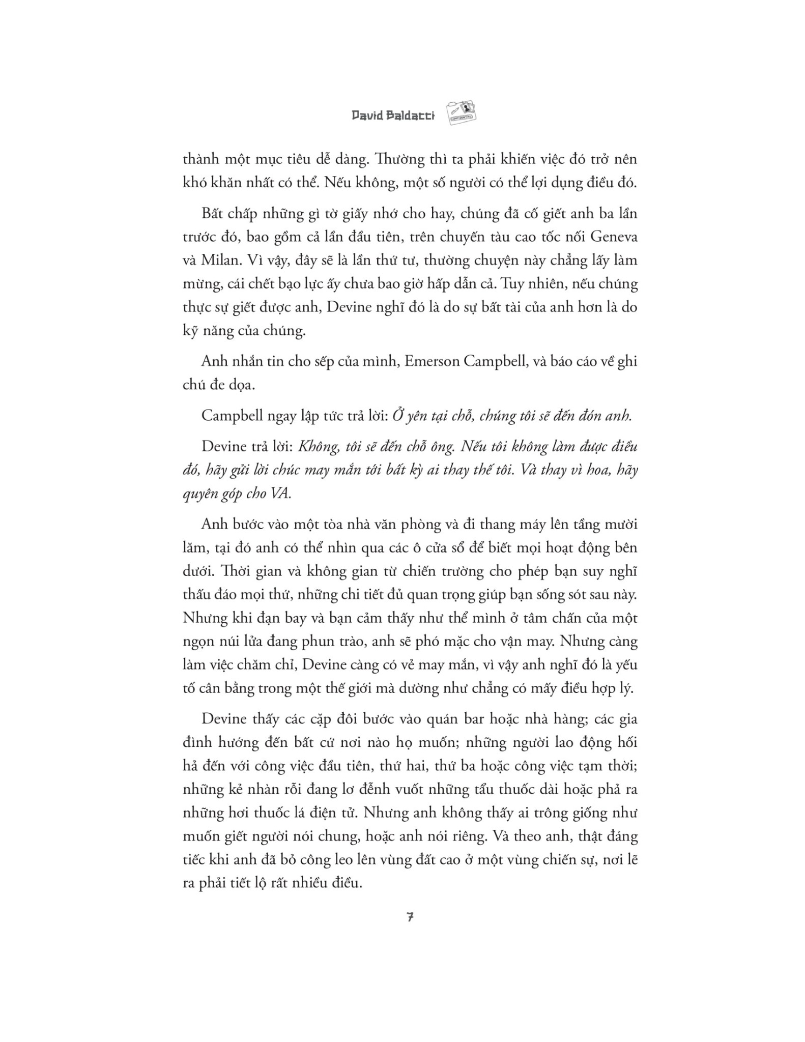 Hõm Chết - David Baldacci - 
David Baldacci