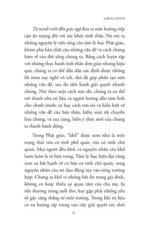  Từ Minh Triết Đến Giác Ngộ - 
Karuna Cayton 