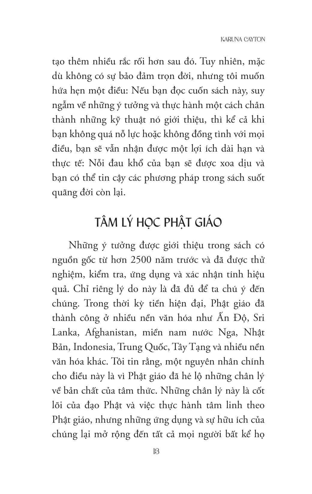 Từ Minh Triết Đến Giác Ngộ - 
Karuna Cayton