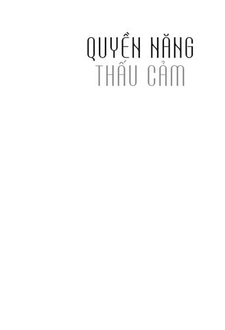  Quyền Năng Thấu Cảm - The Genius Of Empathy - 
Judith Orloff 