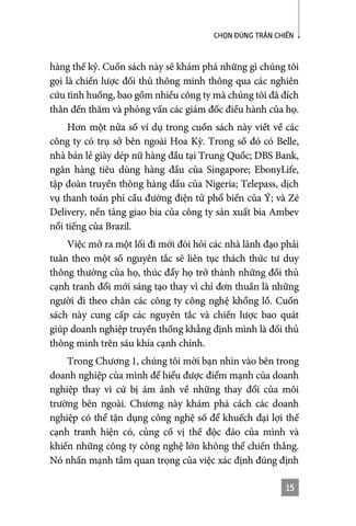  Những Cuộc Đối Đầu Thông Minh - 
Feng Zhu, Bonnie Yining Cao 